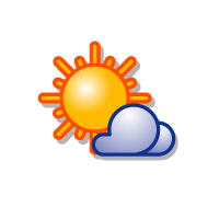 recht sonnig